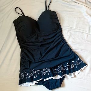 Profile by Gottex Tutti Frutti Bandeau Swimdress